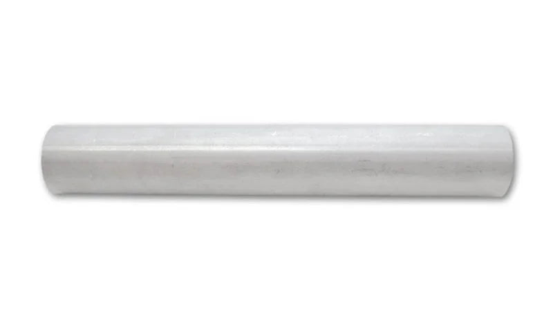 Vibrant 1.25in Nom. Schedule-10 T304 SS Straight Pipe 12in long - Side View