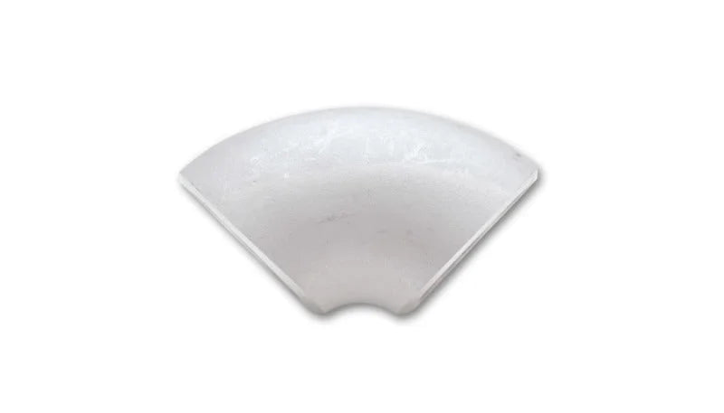 Vibrant 1.25in Nom. Schedule-10 T304 SS Tight Radius 90 deg. Elbow - Side View