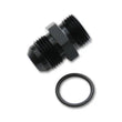 Load image into Gallery viewer, Vibrant -12AN Flare to AN Straight Thread (1-5/16-12) w/ O-Ring Adapter Fitting - Main Product View