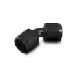 Load image into Gallery viewer, Vibrant -12AN X -12AN Female Flare Swivel 45 Deg Fitting (AN To AN) -Anodized Black Only - Side View
