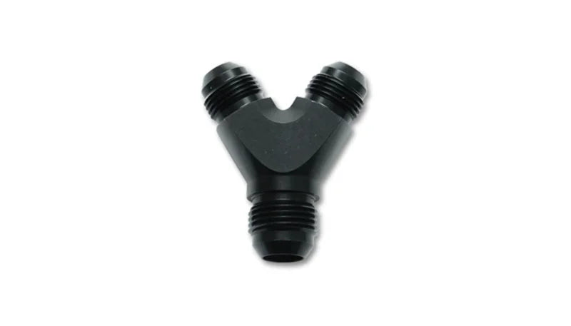Vibrant -12AN x -12AN x -12AN Y-Adapter Fitting - Aluminum - Main Product View