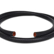 Load image into Gallery viewer, Vibrant 1/2in (13mm) I.D. x 20 ft. Silicon Heater Hose reinforced - Black - Side View