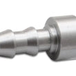 Load image into Gallery viewer, Vibrant 1/2in ID Hose Barbed Weld Bung - Mild Steel - Side View