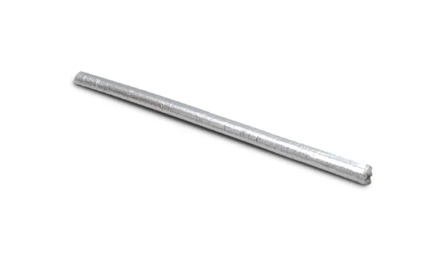 Vibrant 1/2in O.D. ExtremeShield 1400 Flexible Reflective Wrap (4 foot length) - Side View