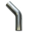 Load image into Gallery viewer, Vibrant 1.375in OD T304 SS 45 Degree Mandrel Bend - Main Product View