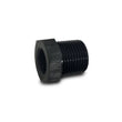 Load image into Gallery viewer, Vibrant 1/4in NPT Female to 3/4in NPT Male Pipe Reducer Adapter Fitting - Side View