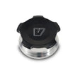 Load image into Gallery viewer, Vibrant 1.5in OD Aluminum Weld Bungs w/ Black Anodized Threaded Cap (incl. O-Ring) - Side View