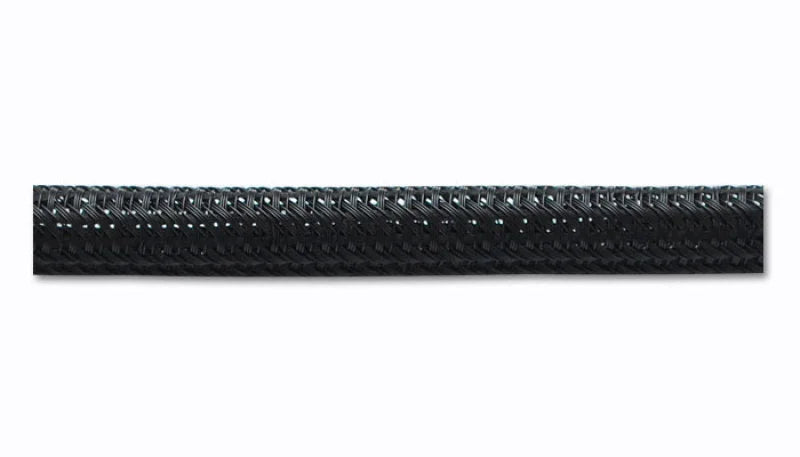 Vibrant 1.5in O.D. Flexible Split Sleeving (5 foot length) Black - Main Product View