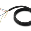 Load image into Gallery viewer, Vibrant 1.5in O.D. Flexible Split Sleeving (5 foot length) Black - Side View
