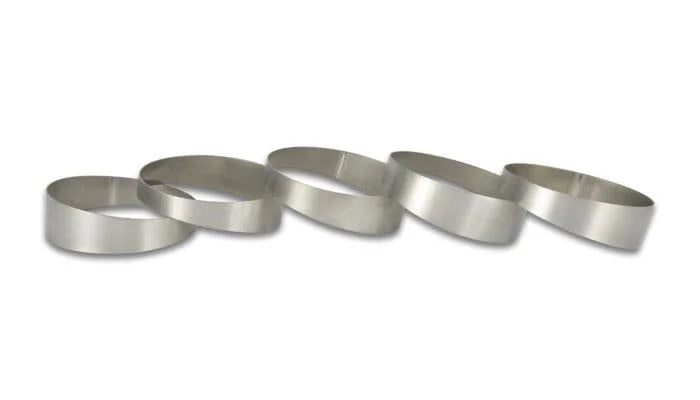 Vibrant 1.5in OD Titanium Pie Cuts - Bag of 5 - Main Product View
