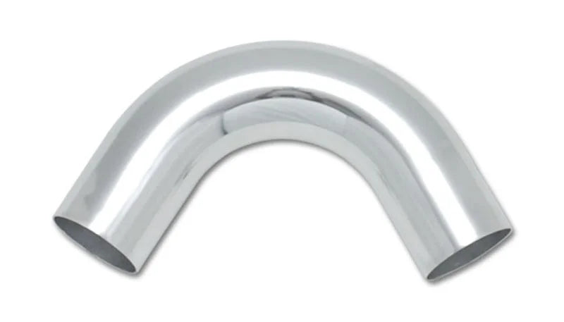 Vibrant 1.5in O.D. Universal Aluminum Tubing (120 degree bend) - Polished - Main Product View