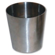Load image into Gallery viewer, Vibrant 1.5in x 1in 304 Stainless Steel Straight Reducer - Back View