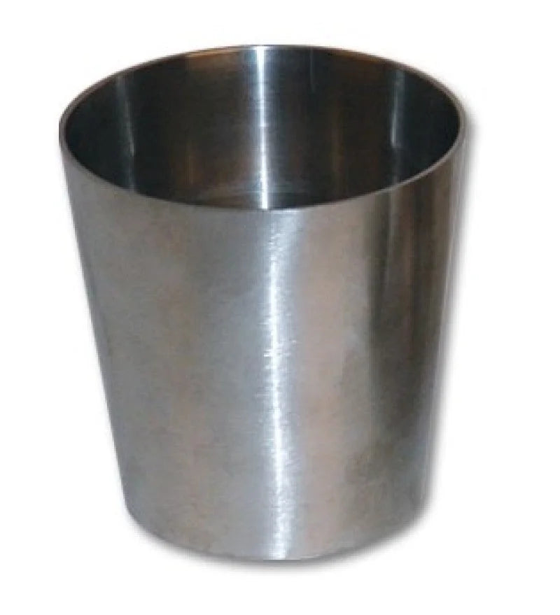 Vibrant 1.5in x 1in 304 Stainless Steel Straight Reducer - Back View