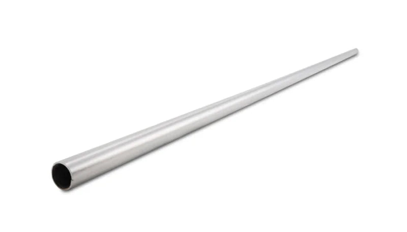 Vibrant 1.625in O.D. T304 SS Straight Tubing (16 ga) - 5 foot length - Side View
