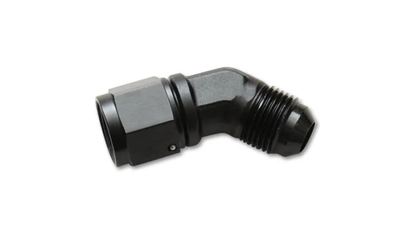 Vibrant -16AN Female to -16AN Male 45 Degree Swivel Adapter Fitting - Main Product View
