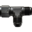 Load image into Gallery viewer, Vibrant -16AN Tee Fitting with Female -16AN Swivel - Back View