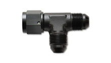 Load image into Gallery viewer, Vibrant -16AN Tee Fitting with Female -16AN Swivel - Back View
