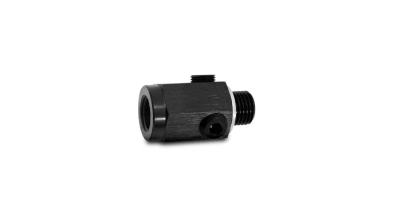 Vibrant 16mm x 1.5 Metric Extender Fitting with 1/8in NPT Port - Side View