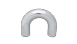 Vibrant 1.75in O.D. Universal Aluminum Tubing (180 Degree Bend) - Polished