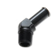 Load image into Gallery viewer, Vibrant 1/8 NPT to 1/4in Barb Straight Fitting 45 Deg Adapter - Aluminum - Main Product View