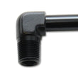 Load image into Gallery viewer, Vibrant 1/8 NPT to 1/4in Barb Straight Fitting 90 Deg Adapter - Aluminum - Side View