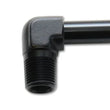 Load image into Gallery viewer, Vibrant 1/8 NPT to 1/4in Barb Straight Fitting 90 Deg Adapter - Aluminum - Side View