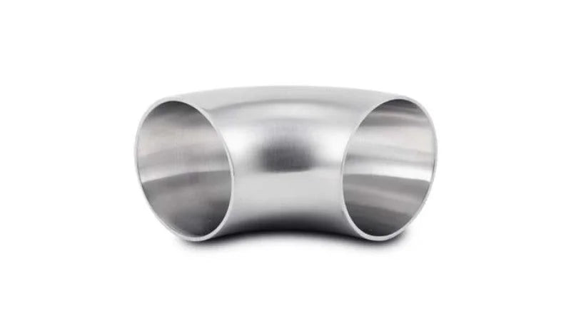 Vibrant 1.875in OD T304 SS 90 Degree Mandrel Bend Elbow (1.875in Centerline Radius) - Main Product View