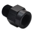 Load image into Gallery viewer, Vibrant 1/8in Male BSP to 1/8in Female NPT Adapter Fitting - Aluminum - Main Product View