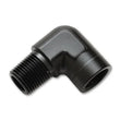 Load image into Gallery viewer, Vibrant 1/8in NPT Female to Male 90 Degree Pipe Adapter Fitting - Main Product View