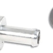 Load image into Gallery viewer, Vibrant 19mm (3/4in) O.D. Aluminum Vacuum Hose Fitting (includes Rubber Grommet) - Side View
