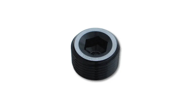 Vibrant 1in NPT Socket Pipe Plug - Side View