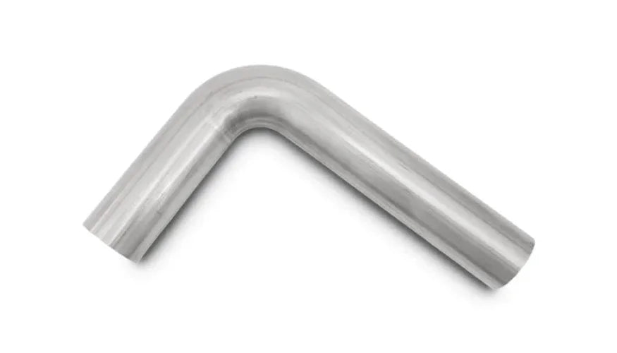 Vibrant 1in OD T304 SS 90 Deg Mandrel Bend - Side View