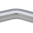 Load image into Gallery viewer, Vibrant 1in O.D. Universal Aluminum Tubing (45 Degree Bend) - Polished - Main Product View