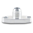 Load image into Gallery viewer, Vibrant 2.00in Bolt Hole -10AN Male Flare Aluminum Oil Drain Flange w/Crowfoot