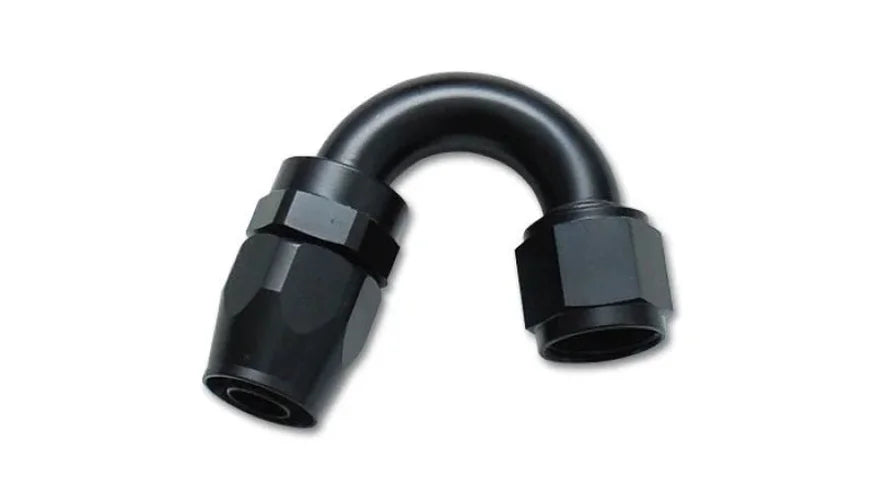 Vibrant -20AN 150 Degree Elbow Hose End Fitting - Side View