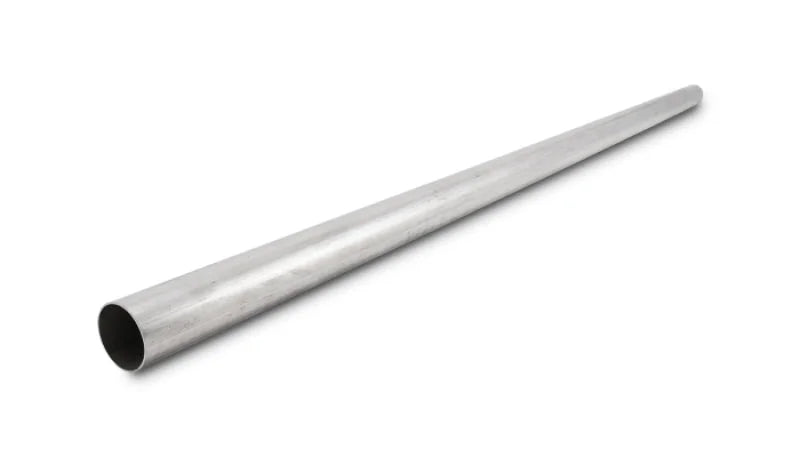 Vibrant 2.25in O.D. T304 SS Straight Tubing (16 ga) - 5 foot length - Side View
