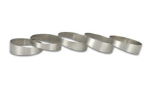 Load image into Gallery viewer, Vibrant 2.25in OD Titanium Pie Cuts - Bag of 5 - Side View
