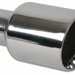Load image into Gallery viewer, Vibrant 2.50in Inlet I.D. 3.50in Outlet O.D. Round Stainless Steel Tip (Double Wall Angle Cut) - Main Product View