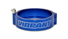 Load image into Gallery viewer, Vibrant 2.5in HD Quick Release Clamp w/Pin - Anodized Blue - Main Product View