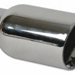 Load image into Gallery viewer, Vibrant 2.5in ID Single 4in OD Round SS Exhaust Tip (Double Wall Angle Cut) - Side View