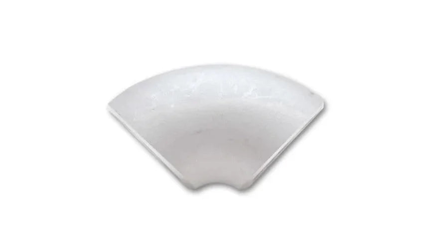 Vibrant 2.5in Nom. Schedule-10 T304 SS Tight Radius 90 deg. Elbow - Side View