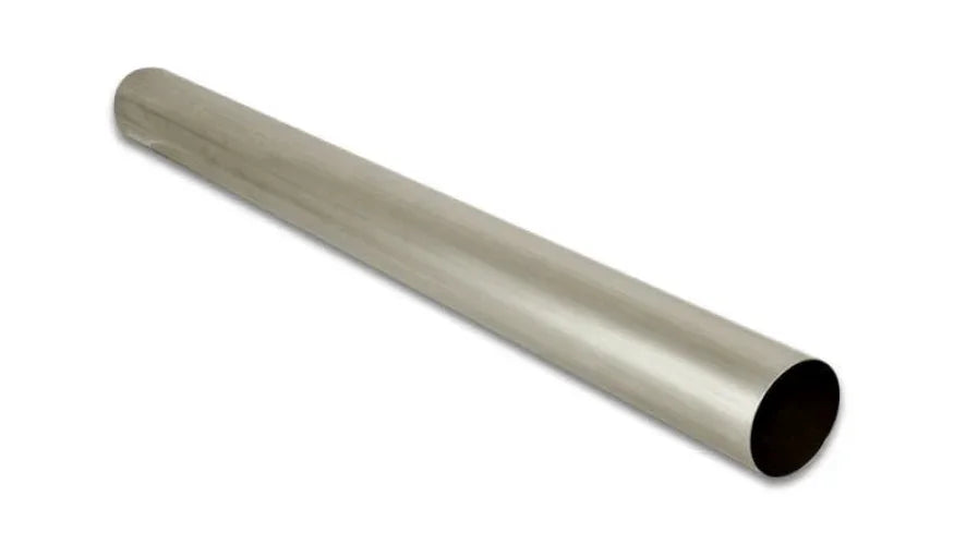 Vibrant 2.5in. O.D. Titanium Straight Tube - 1 Meter Long - Side View