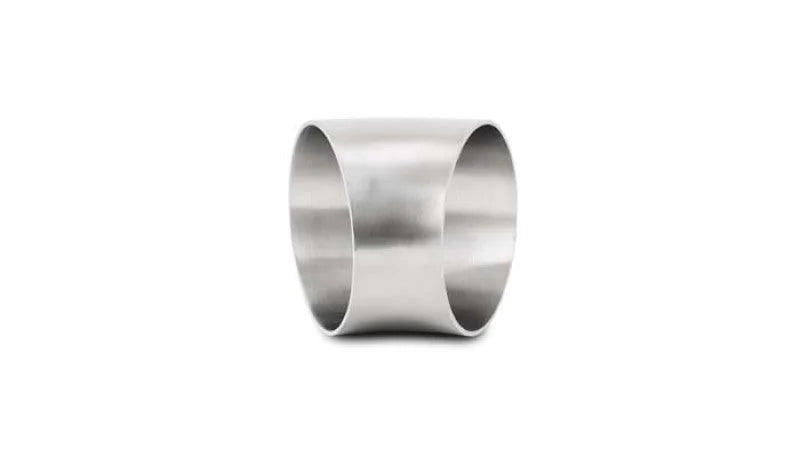Vibrant 2.75in OD T304 SS 45 Deg Mandrel Bend Elbow (2.75in Centerline Radius) - Main Product View