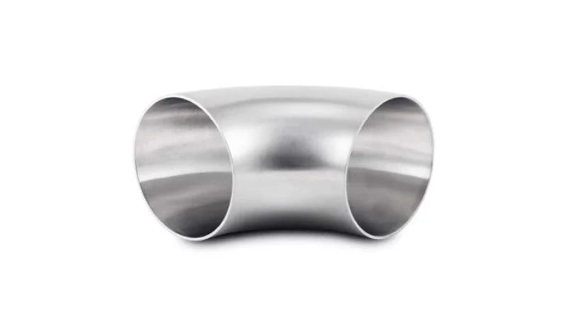Vibrant 2.75in OD T304 SS 90 Deg Mandrel Bend Elbow (2.75in Centerline Radius) - Main Product View