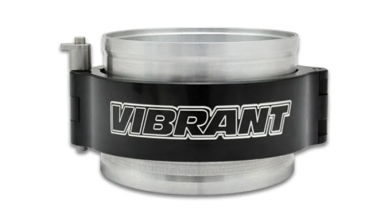 Vibrant 2in HD Clamp System Assembly - Anodized Black - Back View