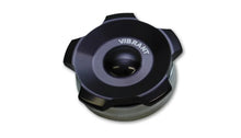 Load image into Gallery viewer, Vibrant 2in OD Aluminum Weld Bungs w/ Anodized Black Aluminum Threaded Cap (incl. O-Ring) - Main Product View