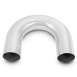Load image into Gallery viewer, Vibrant 2in O.D. Universal Aluminum Tubing (180 degree Bend) - Polished - Side View
