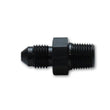 Load image into Gallery viewer, Vibrant -3 AN to 1/16in NPT Straight Adapter Fittings - Aluminum - Main Product View