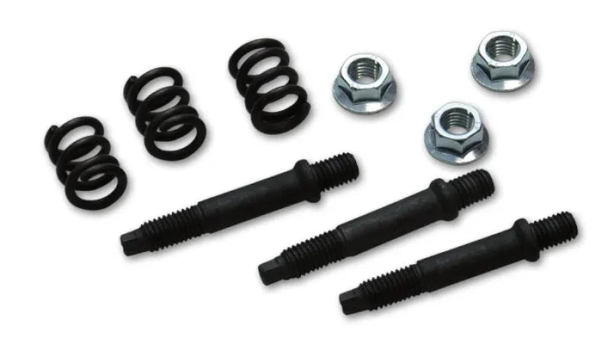 Vibrant 3 Bolt 10mm GM Style Spring Bolt Kit (includes 3 Bolts 3 Nuts 3 Springs) - Side View