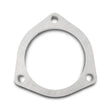 Load image into Gallery viewer, Vibrant 3-Bolt T304 SS Exhaust Flange (2.5in I.D.) - Side View